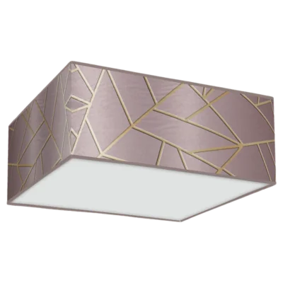 Milagro MLP7589 ZIGGY PINK Gold/Pink Плафониера 3xE27