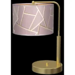 Milagro MLP7592 ZIGGY PINK Злато/Розова нощна лампа 1xE27