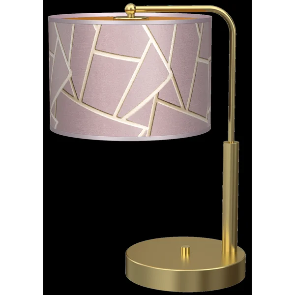 Milagro MLP7592 ZIGGY PINK Злато/Розова нощна лампа 1xE27