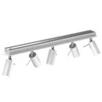 Milagro MLP7617 PRESTON WHITE/CHROME Спот 5x mini GU10