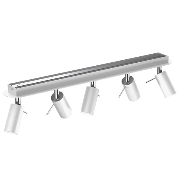 Milagro MLP7617 PRESTON WHITE/CHROME Спот 5x mini GU10