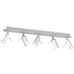 Milagro MLP7617 PRESTON WHITE/CHROME Спот 5x mini GU10