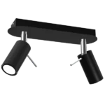 Milagro MLP7619 Спот PRESTON BLACK/CHROME таванна лампа 2x mini GU10