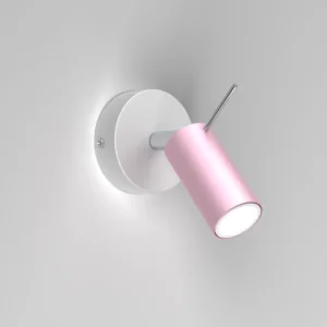 Milagro MLP7626 Стенна лампа PRESTON PINK/WHITE 1x mini GU10