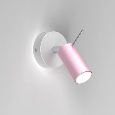 Milagro MLP7626 Стенна лампа PRESTON PINK/WHITE 1x mini GU10