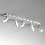 Milagro MLP7633 Спот PRESTON GOLD/WHITE 5x мини GU10 таванна лампа