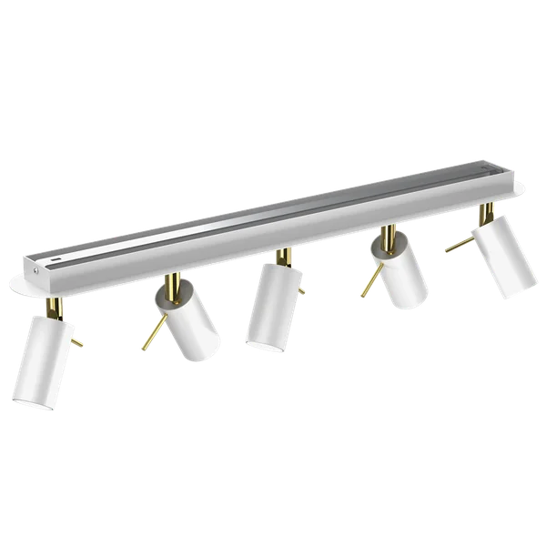 Milagro MLP7633 Спот PRESTON GOLD/WHITE 5x мини GU10 таванна лампа