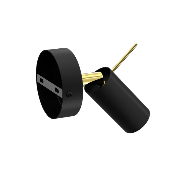 Milagro MLP7634 PRESTON GOLD/BLACK стенна лампа 1x mini GU10