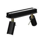 Milagro MLP7635 Спот PRESTON GOLD/BLACK таванна лампа 2x mini GU10