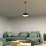 Milagro MLP7694 HARALD GOLD/GREEN Висяща лампа 1xE27