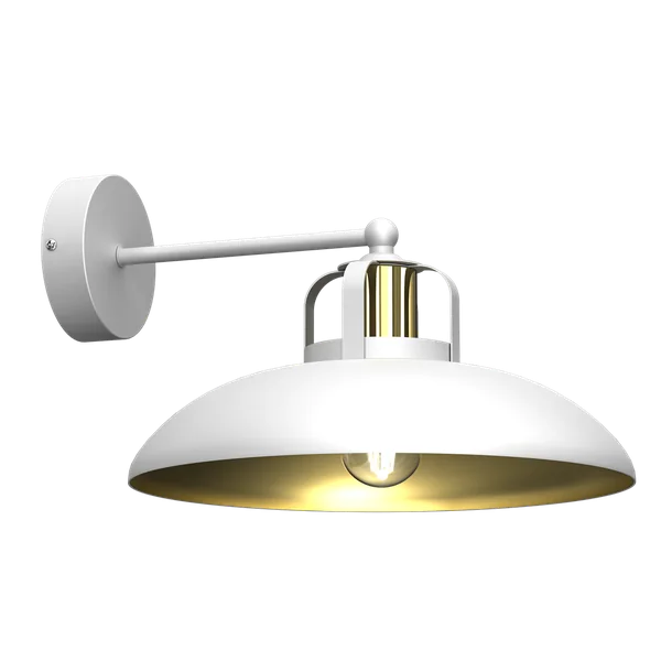 Milagro MLP7702 FELIX WHITE/GOLD аплик 1xE27