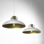 Milagro MLP7705 Висяща лампа FELIX WHITE/GOLD 2xE27