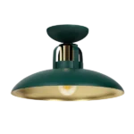 Milagro MLP7708 FELIX GREEN/GOLD Плафониера 1xE27