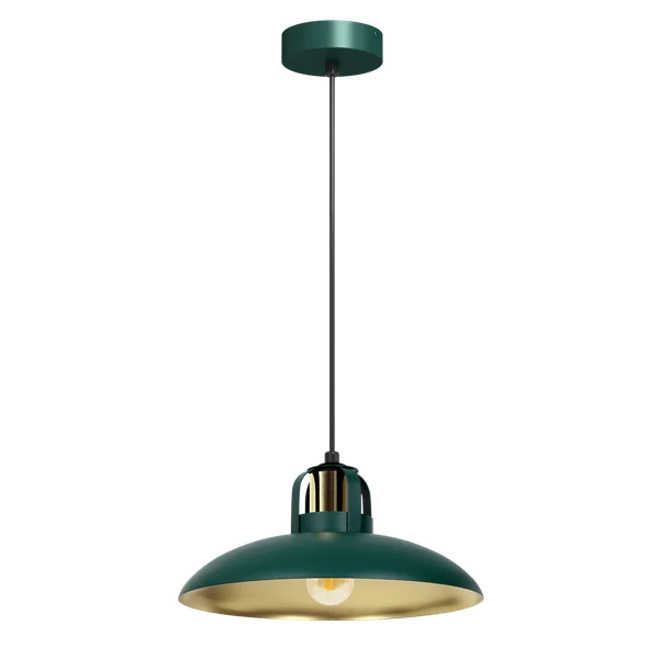 Milagro MLP7709 Висяща лампа FELIX GREEN/GOLD 1xE27