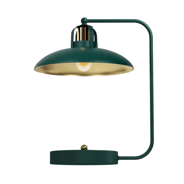 Milagro MLP7711 FELIX GREEN/GOLD Настолна лампа 1xE27