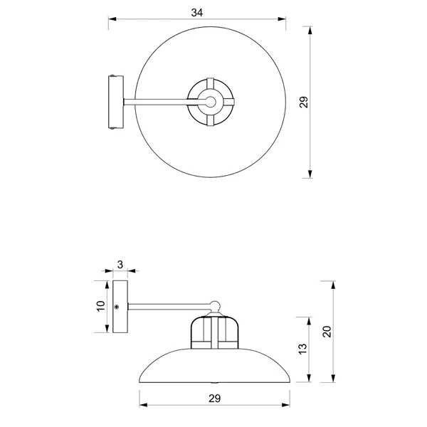 Milagro MLP7712 FELIX NAVY BLUE/GOLD аплик 1xE27