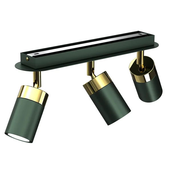 Milagro MLP7719 JOKER GREEN/GOLD 3xGU10 Спот