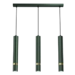 Milagro MLP7721 Висяща лампа JOKER GREEN/GOLD 3xGU10