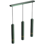 Milagro MLP7721 Висяща лампа JOKER GREEN/GOLD 3xGU10