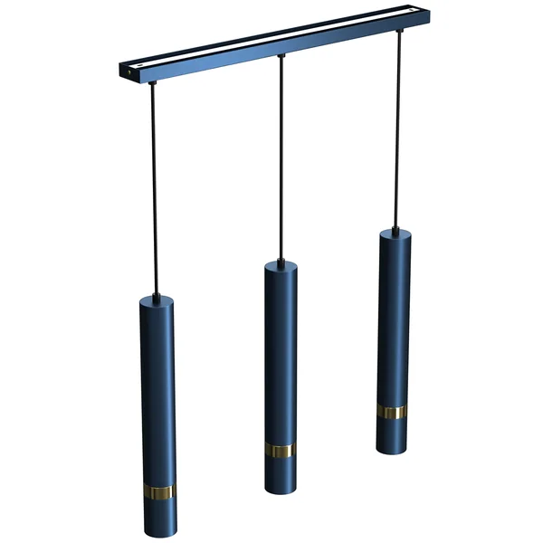 Milagro MLP7726 Висяща лампа JOKER NAVY BLUE/GOLD 3xGU10