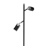 Milagro MLP7750 Подова лампа JOKER BLACK/CHROME 2xGU10