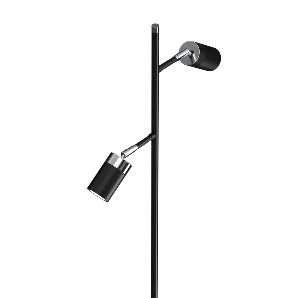 Milagro MLP7750 Подова лампа JOKER BLACK/CHROME 2xGU10