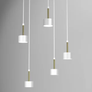 Milagro MLP7757 Висяща лампа ARENA WHITE/GOLD 5xGX53