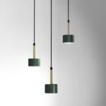 Milagro MLP7768 Висяща лампа ARENA GREEN/GOLD 3xGX53