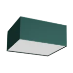 Milagro MLP7874 VERDE GREEN квадратна Плафониера 2xE27