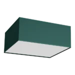 Milagro MLP7875 VERDE GREEN квадратна Плафониера 3xE27 50см