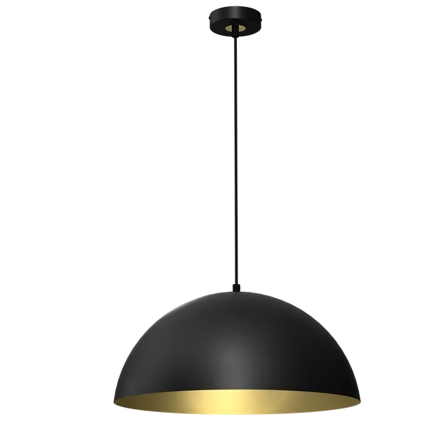 Milagro MLP7973 BETA BLACK/GOLD висяща лампа 1xE27 45см