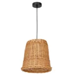 Milagro MLP7990 Висяща лампа VIMINI NATURAL WOOD 1xE27