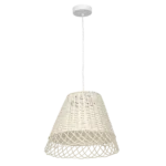 Milagro MLP7993 Висяща лампа VIMINI WHITE 1xE27