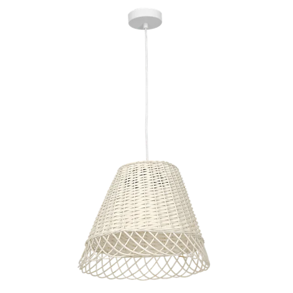 Milagro MLP7993 Висяща лампа VIMINI WHITE 1xE27