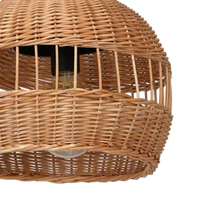 Milagro MLP7994 Висяща лампа VIMINI NATURAL WOOD 1xE27