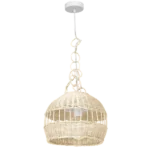 Milagro MLP7995 Висяща лампа VIMINI WHITE 1xE27