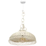 Milagro MLP7997 Висяща лампа VIMINI WHITE 1xE27