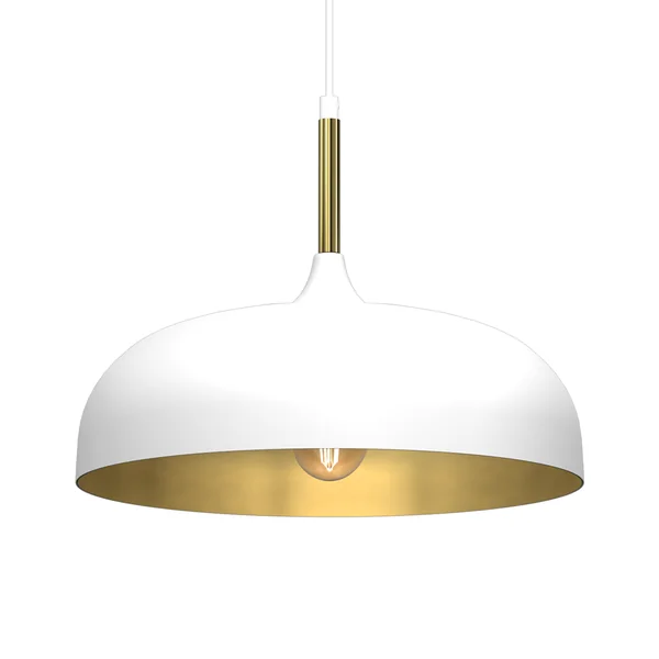 Milagro MLP8031 Висяща лампа LINCOLN WHITE/GOLD 1xE27 35см