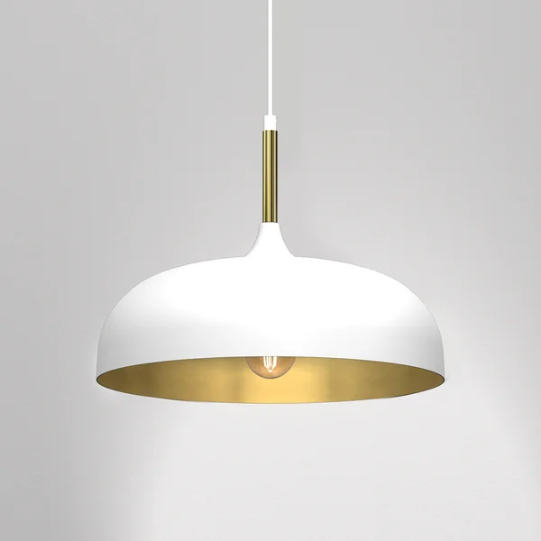 Milagro MLP8031 Висяща лампа LINCOLN WHITE/GOLD 1xE27 35см