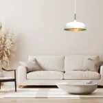 Milagro MLP8031 Висяща лампа LINCOLN WHITE/GOLD 1xE27 35см