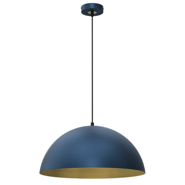 Milagro MLP8289 Висяща лампа BETA NAVY BLUE/GOLD 1xE27 45см