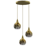 Milagro MLP8403 Lampa wisząca MONTE GOLD 3xE27