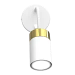 Milagro MLP8535 JOKER WHITE/GOLD флекс аплик 1xGU10
