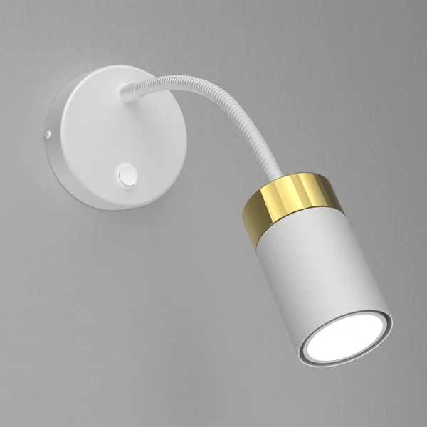 Milagro MLP8535 JOKER WHITE/GOLD флекс аплик 1xGU10