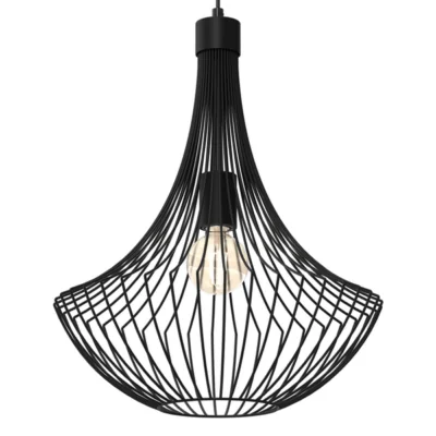 Milagro MLP8670 Висяща лампа CESTA BLACK 1xE27