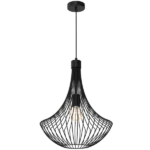 Milagro MLP8670 Висяща лампа CESTA BLACK 1xE27