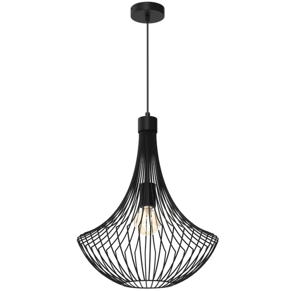 Milagro MLP8670 Висяща лампа CESTA BLACK 1xE27