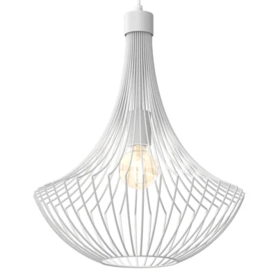 Milagro MLP8671 Висяща лампа CESTA WHITE 1xE27