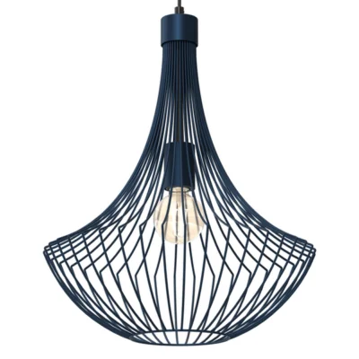 Milagro MLP8673 Висяща лампа CESTA NAVY BLUE 1xE27