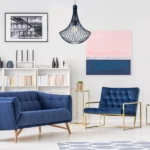 Milagro MLP8673 Висяща лампа CESTA NAVY BLUE 1xE27